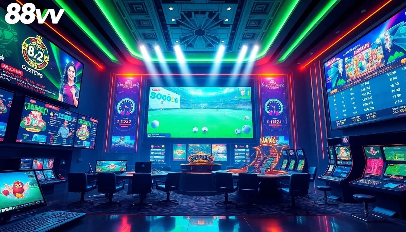 88vv online gaming platform with exciting betting options and user-friendly interface