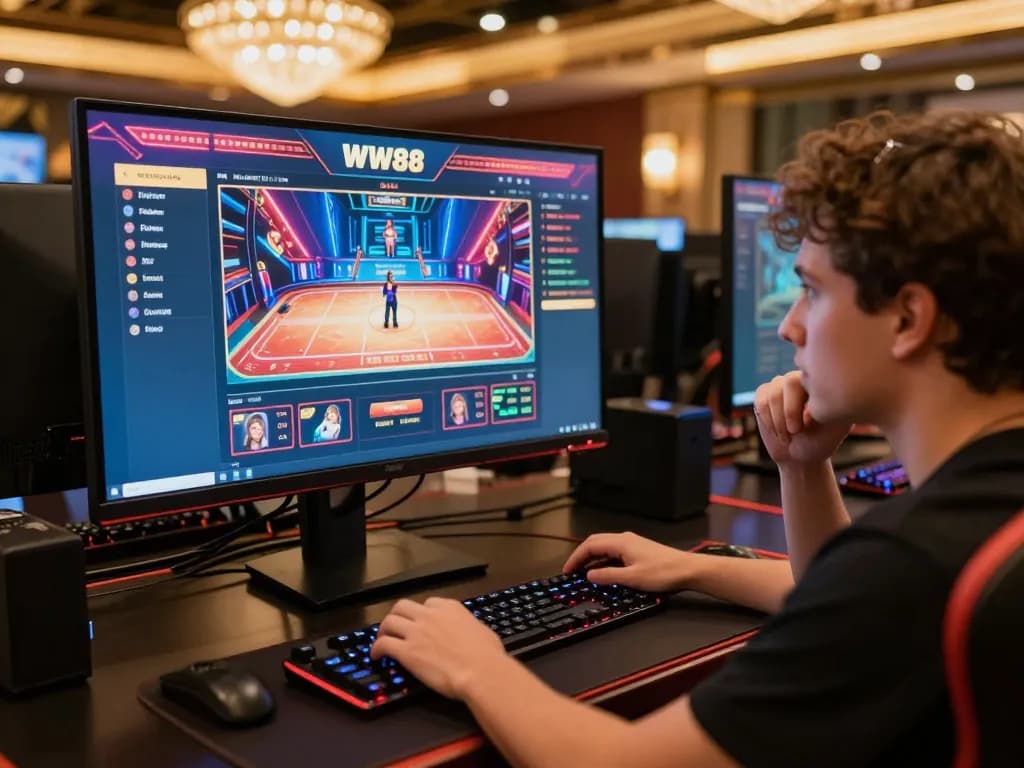 Engaging gameplay experience on WW88's online casino platform featuring a vibrant gaming interface.