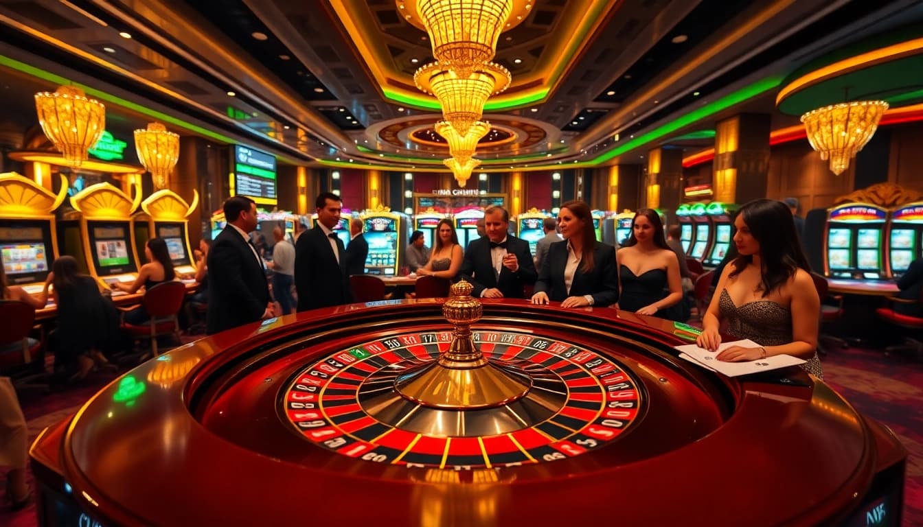 Experience the excitement of betting at HM88, showcasing thrilling casino games and vibrant atmosphere.