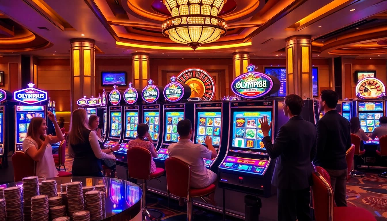 Play exciting slot machines at OLYMPUS88 for a chance to win big!