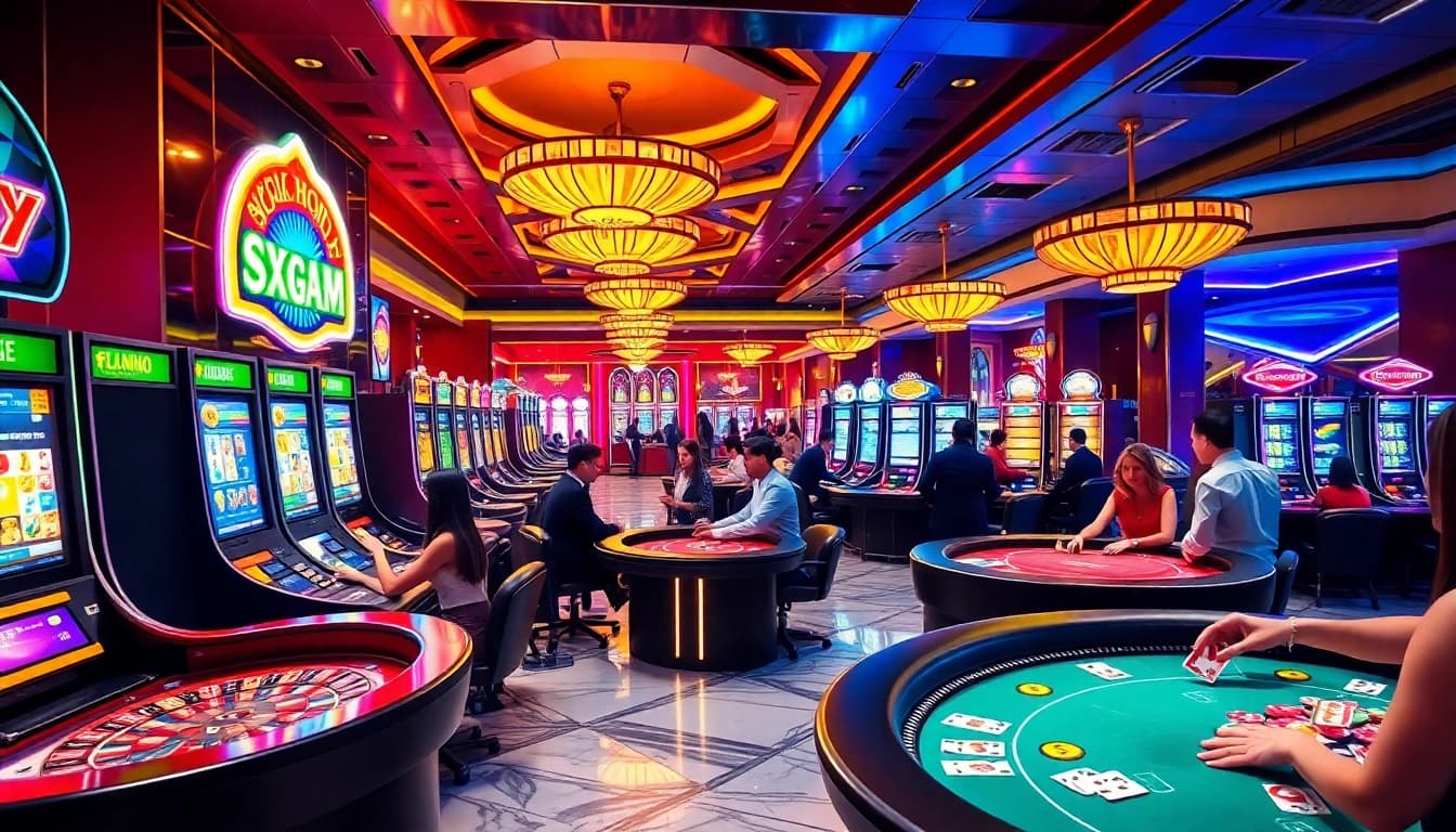 Experience the thrill of tin tức ee88 with players enjoying diverse casino games.