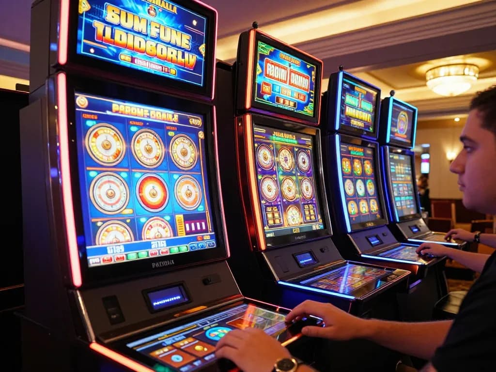 Engaging online gameplay at 88aa casino with vibrant slot machine graphics