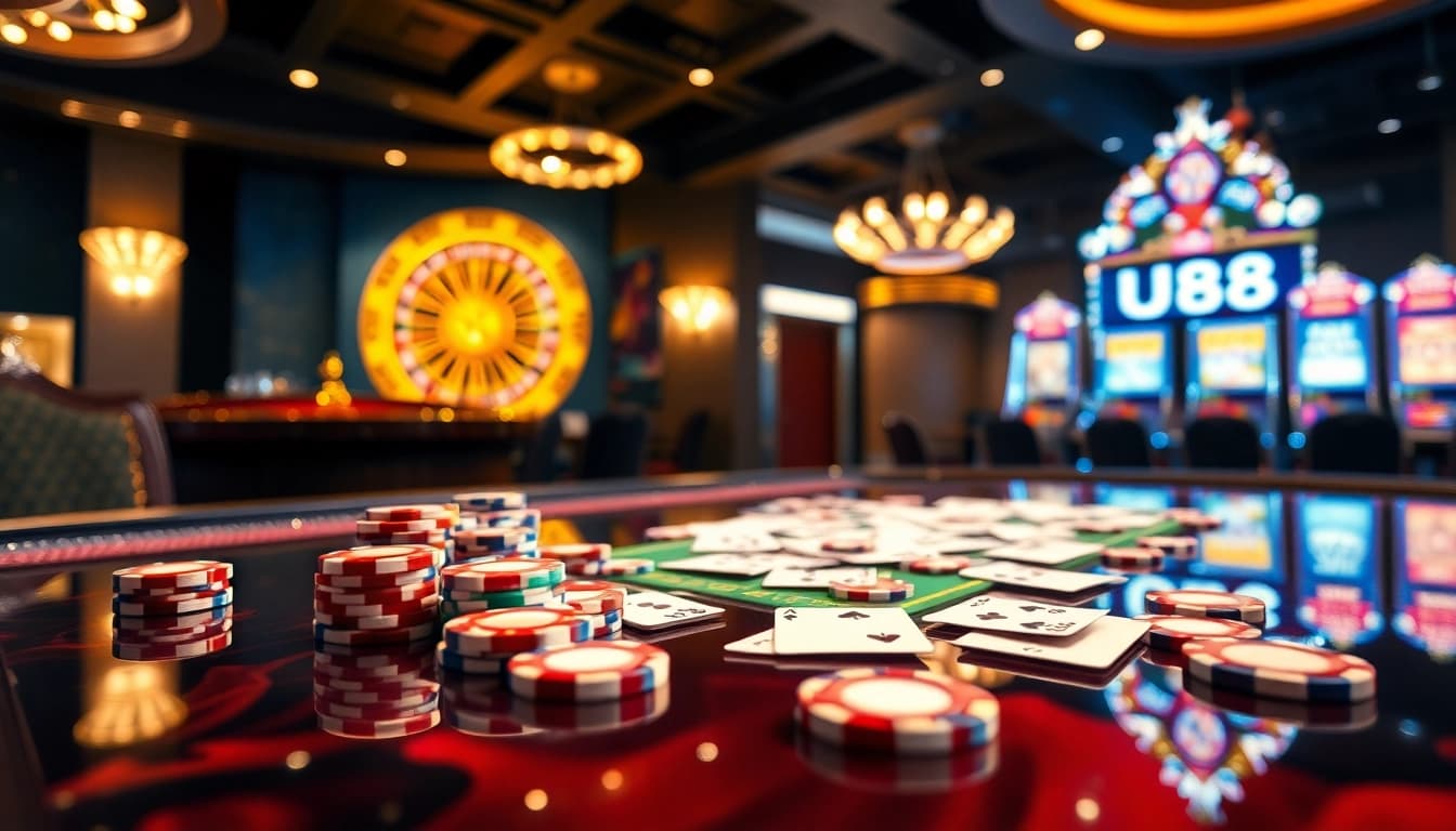 Experience the thrill of gambling at UU88 with vibrant casino games and excitement.