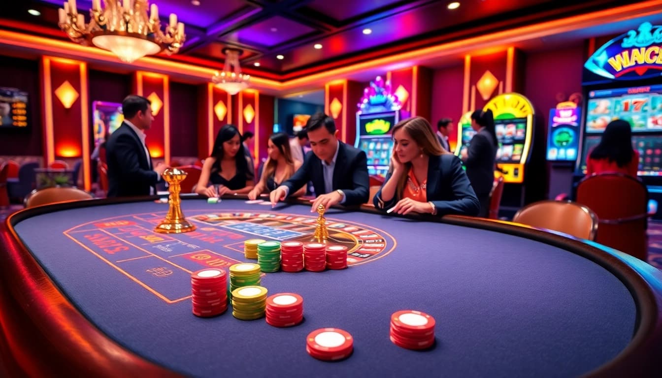 Experience thrilling gameplay at https://jun88app.app/ with our luxurious casino setting.