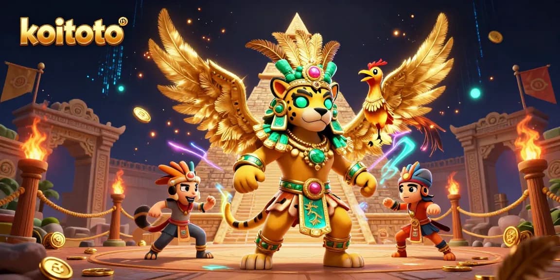 Koitoto enhances gaming with shimmering jewels and dramatic atmosphere, energizing online slots and gaming experiences.