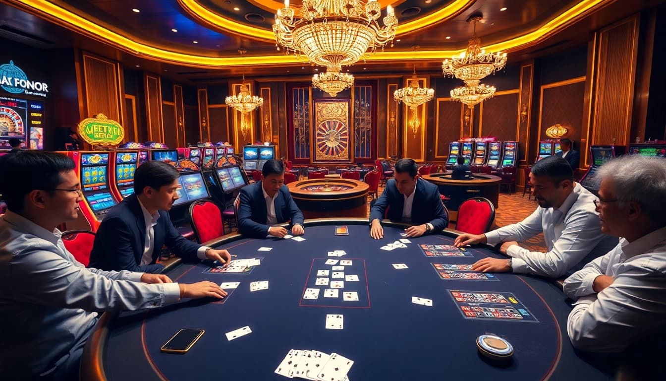 Experience the excitement of tg88 com with high-stakes poker and vibrant casino elements.