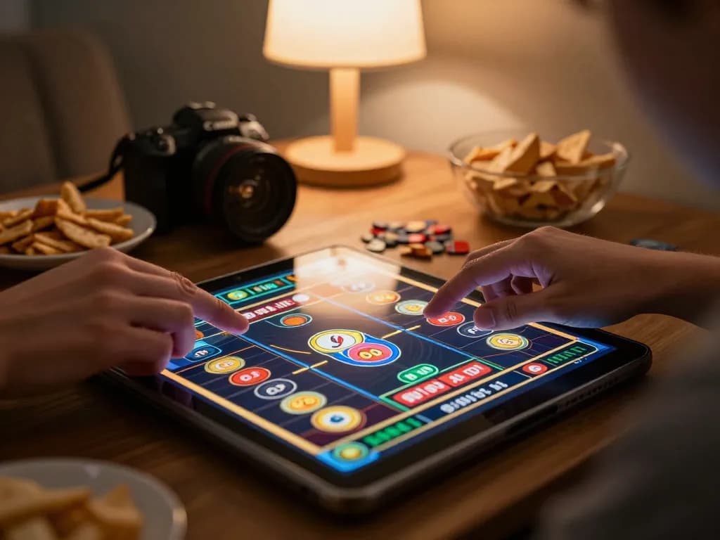 Sesi permainan online yang menarik di https://keluaranmejavip.it.com dengan antarmuka slot yang cerah dan suasana yang nyaman