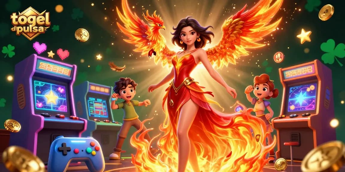 Engage in thrilling gameplay with togel deposit pulsa at this vibrant Asian casino scene.