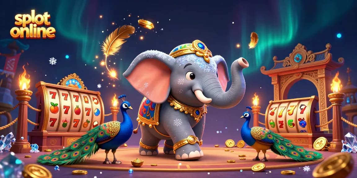 Engage with slot online thrills through vibrant casino imagery featuring exotic characters and dynamic game elements.