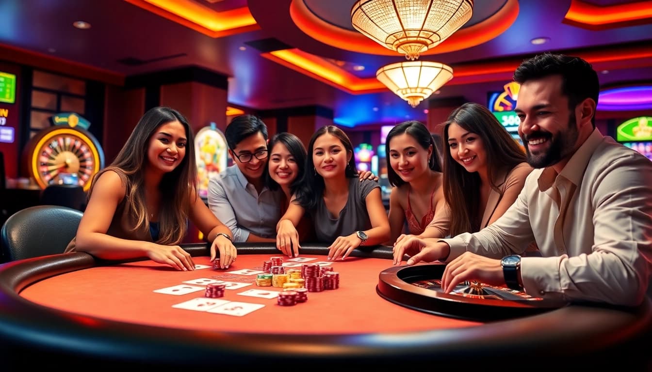 Experience luxury at https://luck882.co.com/ with exciting casino tables and vibrant gameplay.