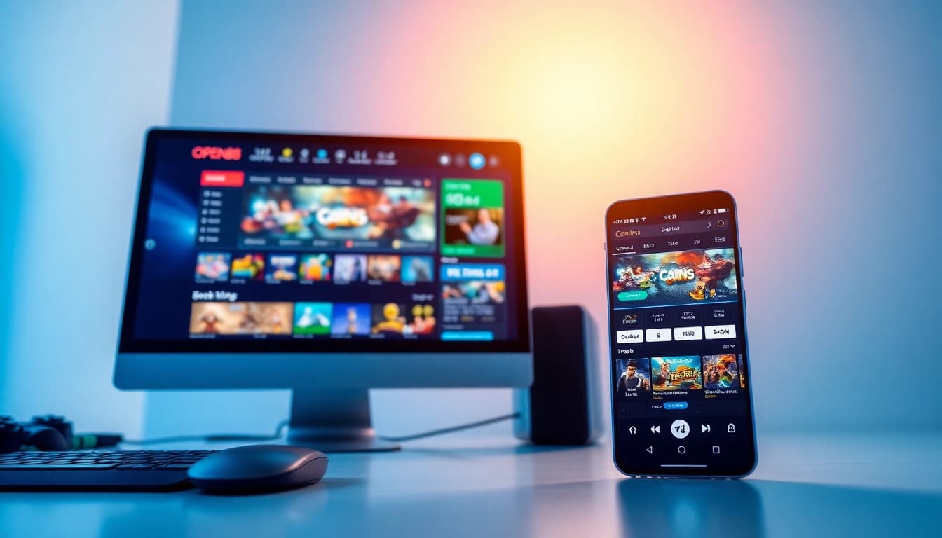 User-friendly gaming experience at OPEN88, showcasing sports betting and casino games.