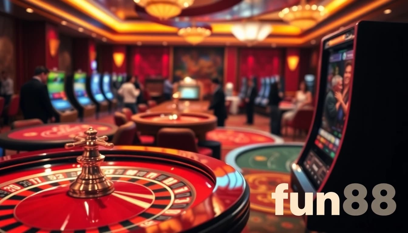 Get ready to win big at FUN88 with exciting card games and slot machines.