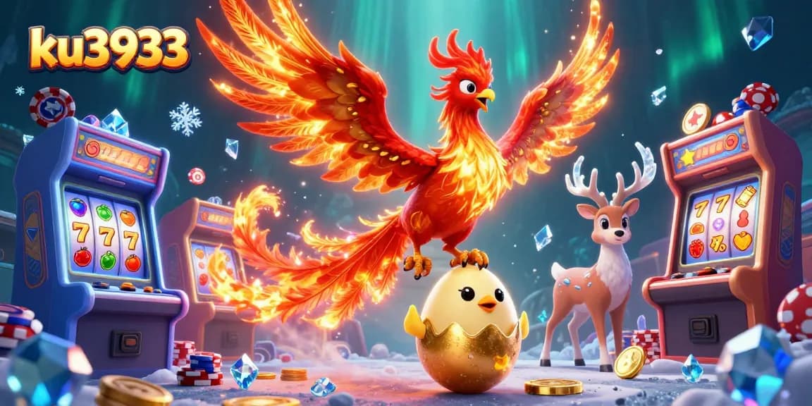 Engage in thrilling gameplay at ku3933 with vibrant casino characters and dynamic visuals embodying excitement.