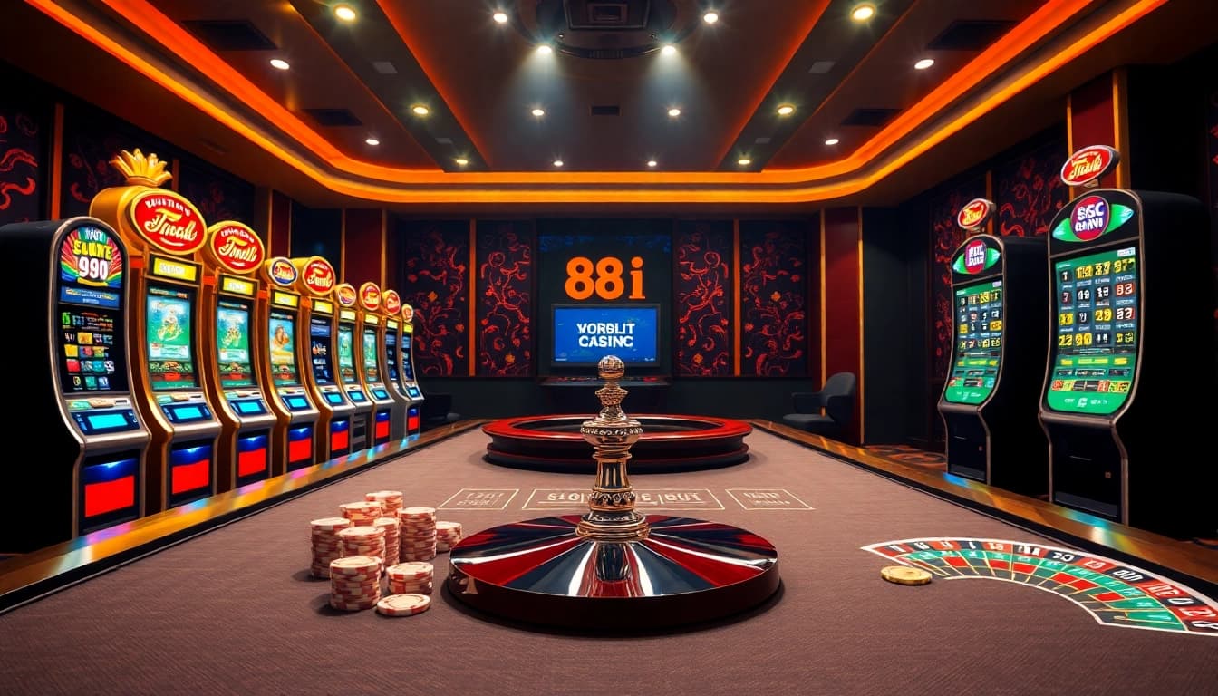 Experience the excitement at the 88I homepage with engaging casino games and possibilities.