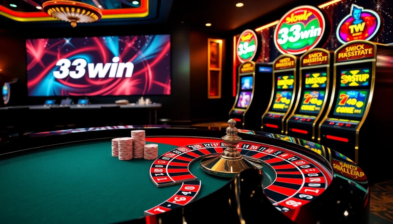 Play and win at 33win's thrilling online casino experience.