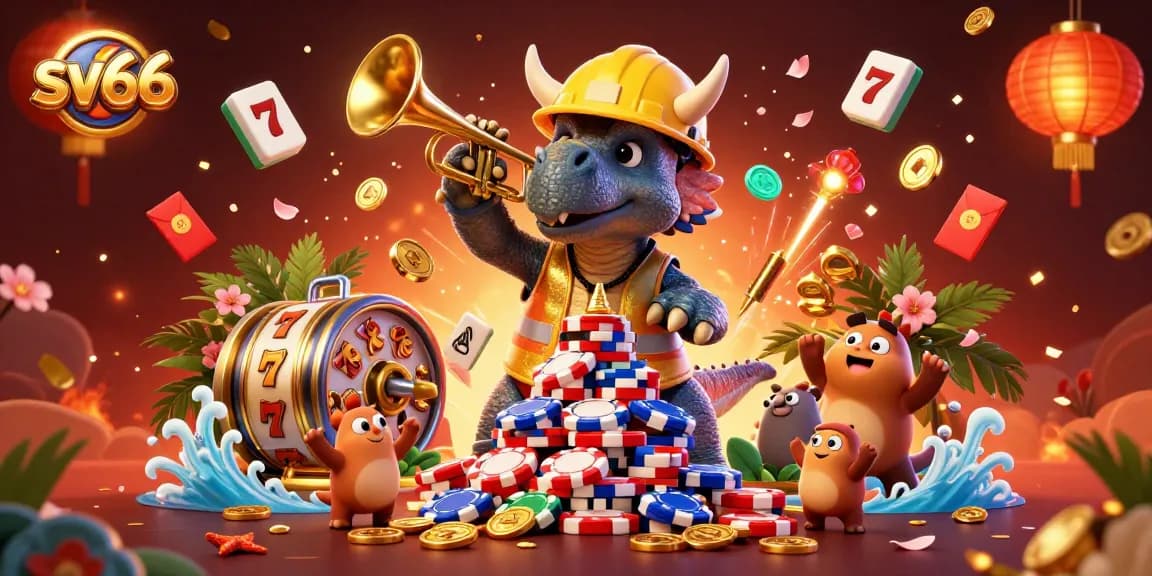 Engage with sv66's thrilling casino experience featuring vibrant 3D characters and interactive game elements.