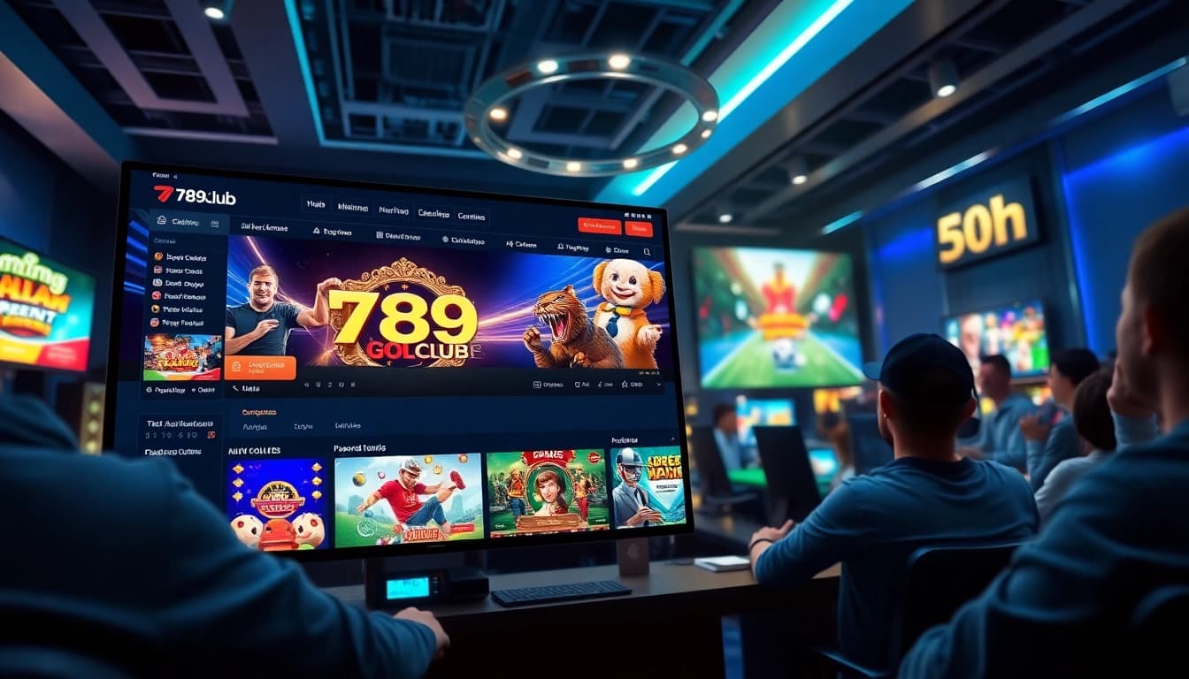 Exciting online gaming experience at 789club showcasing vibrant casino games.