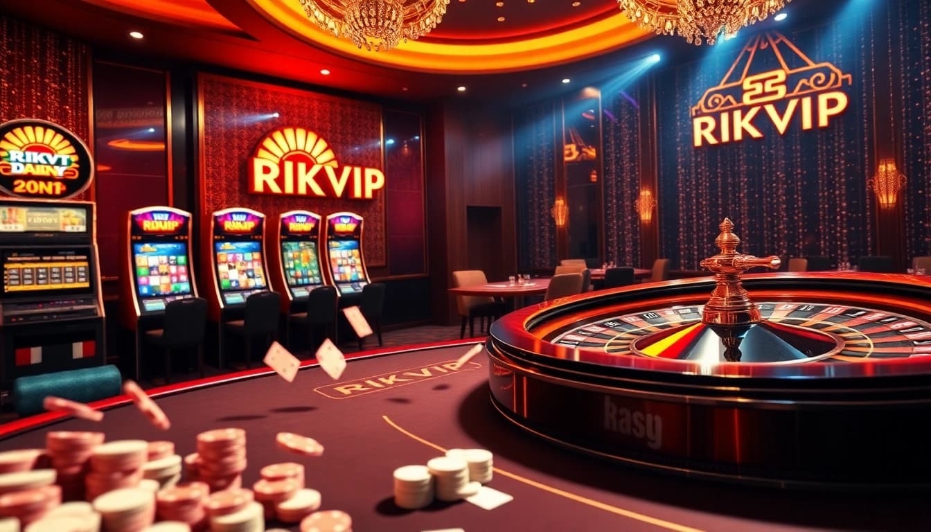 Experience excitement at RIKVIP with vibrant casino games and thrilling gambling action.