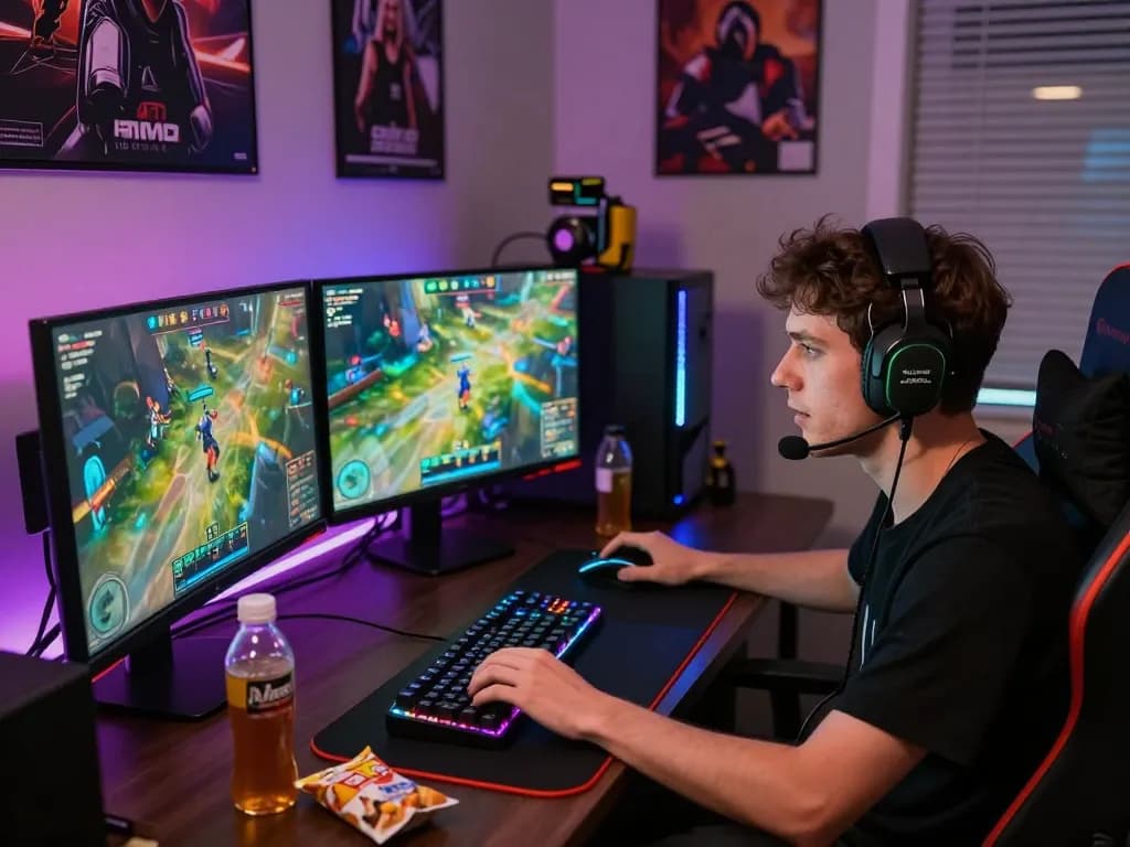 Experience the excitement of online gaming with an immersive setup at https://fabetz88.com/, featuring vibrant gameplay, RGB lighting, and high-end equipment.
