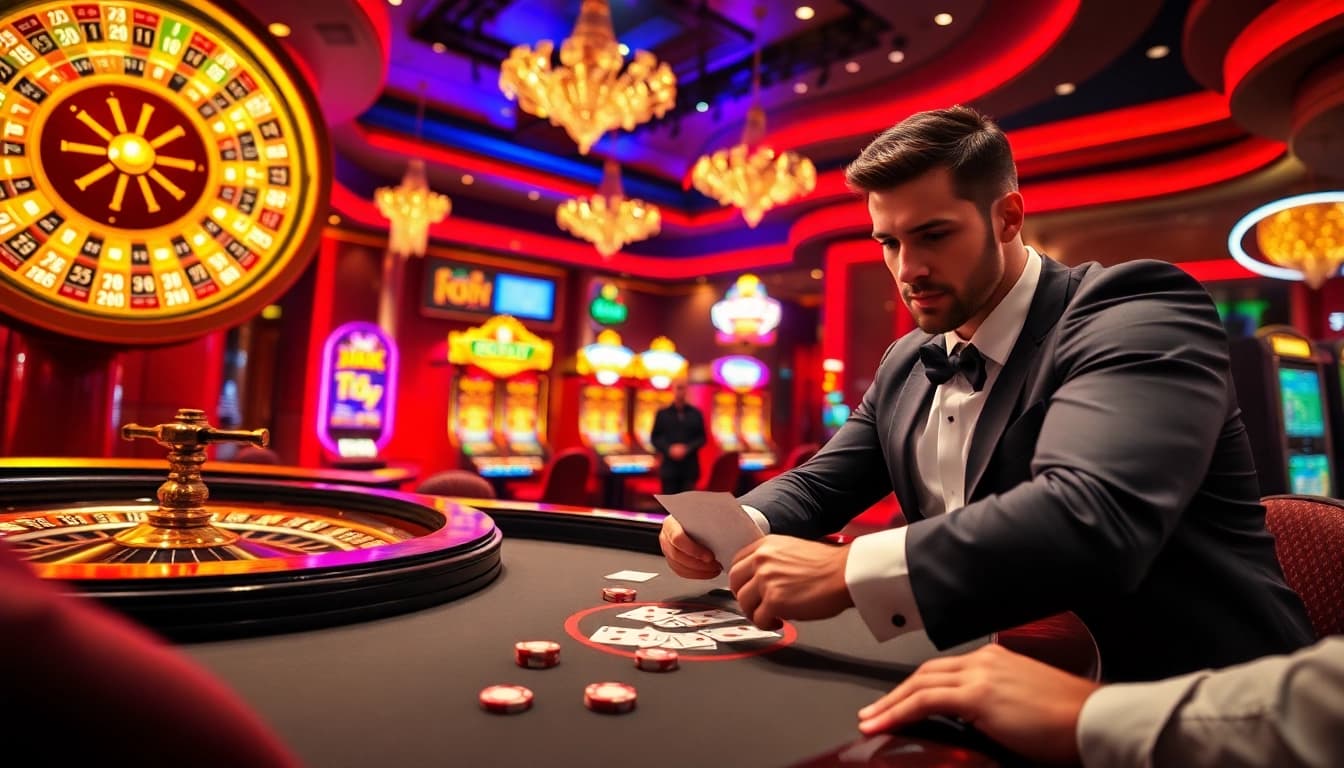 Experience the thrill of winning at lego138 casino with vibrant slot machines and dynamic interactions.