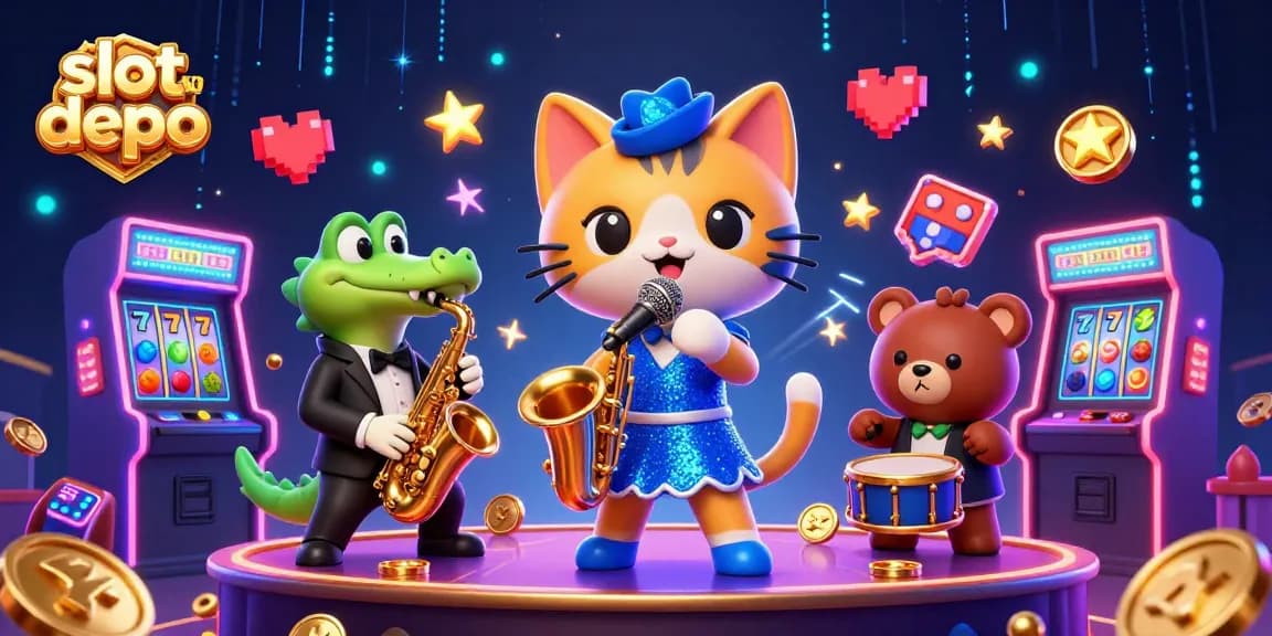 Spin the reels at slot depo 5k with animated characters bringing excitement to gaming!