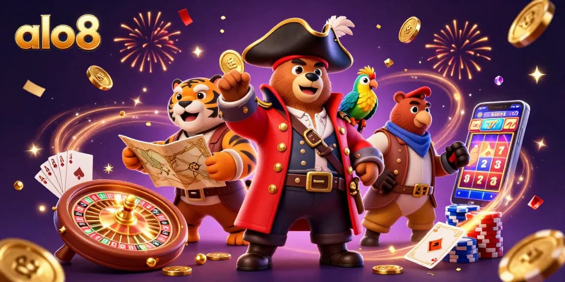 Experience thrilling adventures with alo8’s exciting gaming world packed with treasures!
