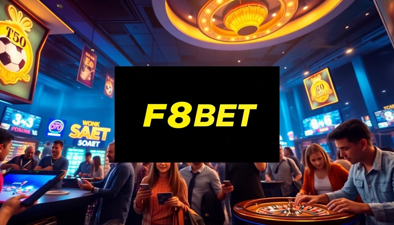 Engaging online gaming scene highlighting F8BET's dynamic betting experience.