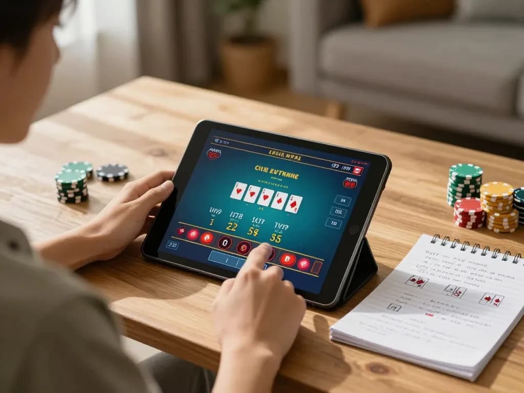 Engage in strategic gameplay at LV88 online casino with live dealer blackjack in a cozy setting.
