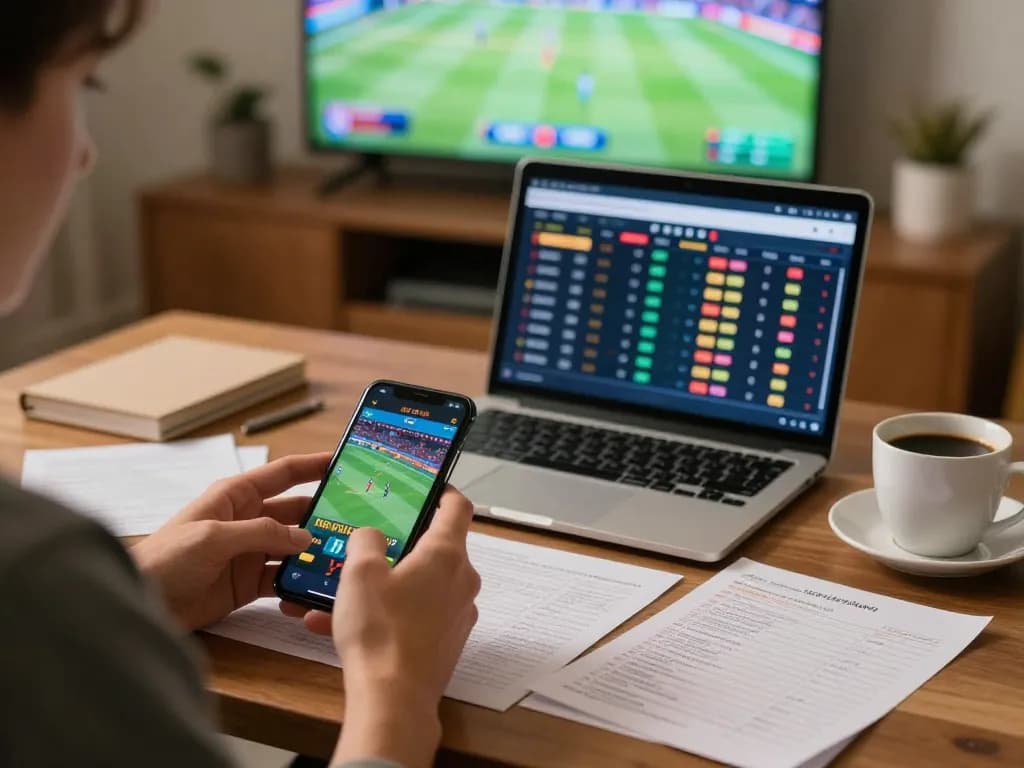 Betting on sports through the 88aa mobile app in a cozy home environment