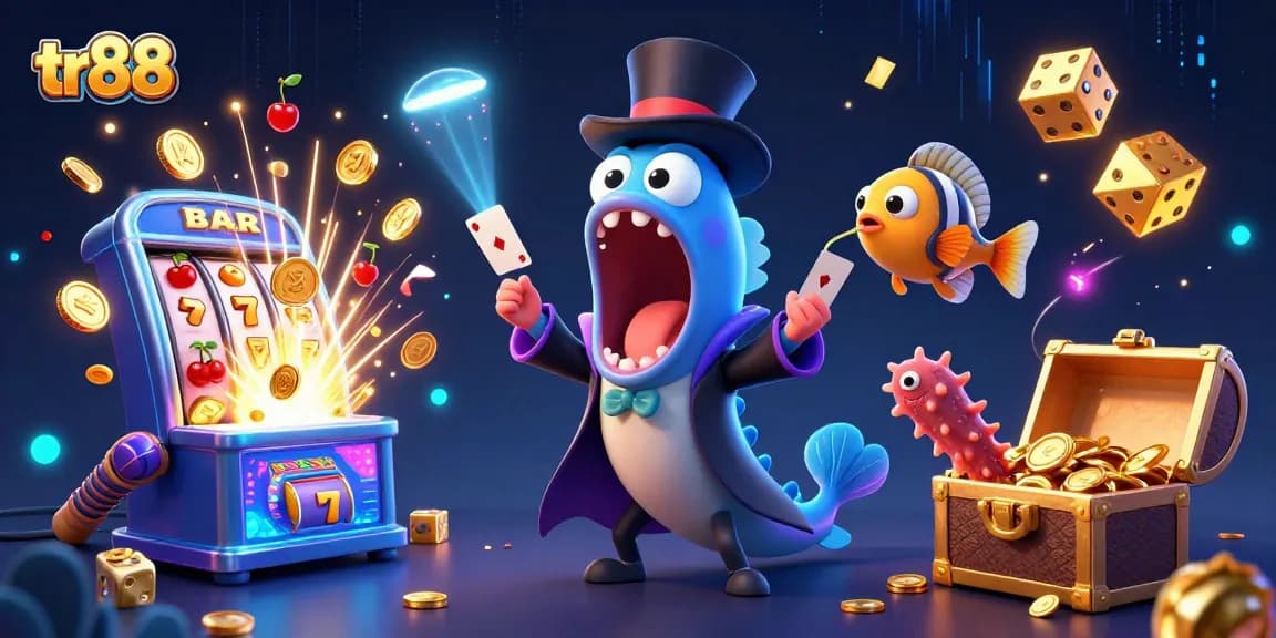 Experience the thrill of winning with tr88's unique casino adventures in a vibrant underwater magic scene