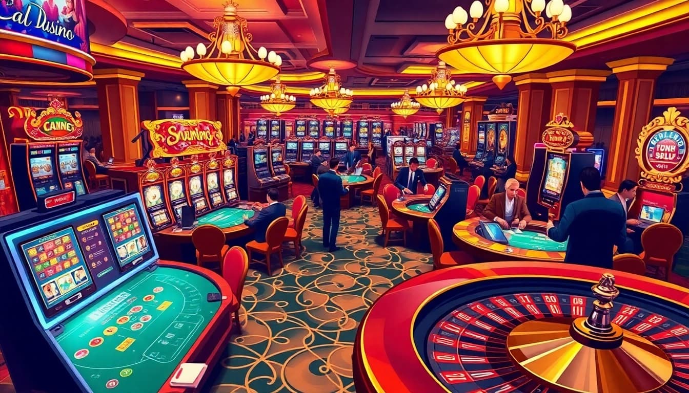 Experience the thrill of shbet casino with vibrant gaming and high-stakes action.