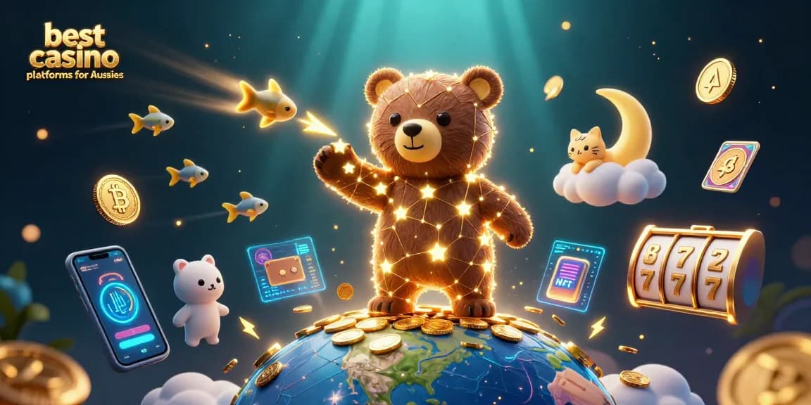 Engage with the best casino platforms for Aussies featuring a rich 3D casino scene.