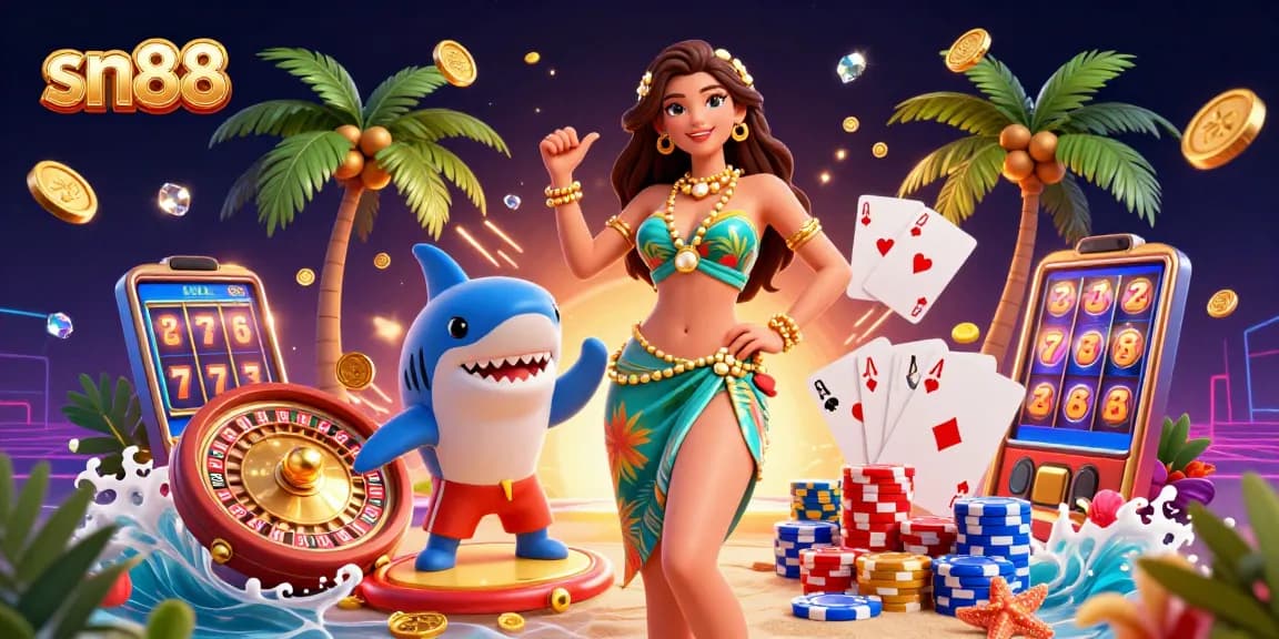 Experience thrilling gaming with sn88, where fun meets slot machine excitement!
