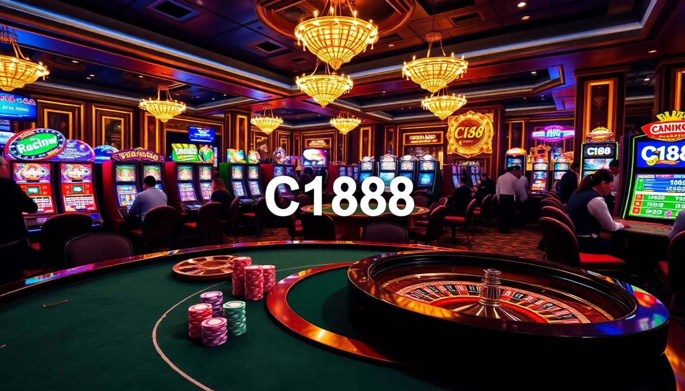 Experience the thrill of online casino gaming at C168 with vibrant tables and exciting gameplay.