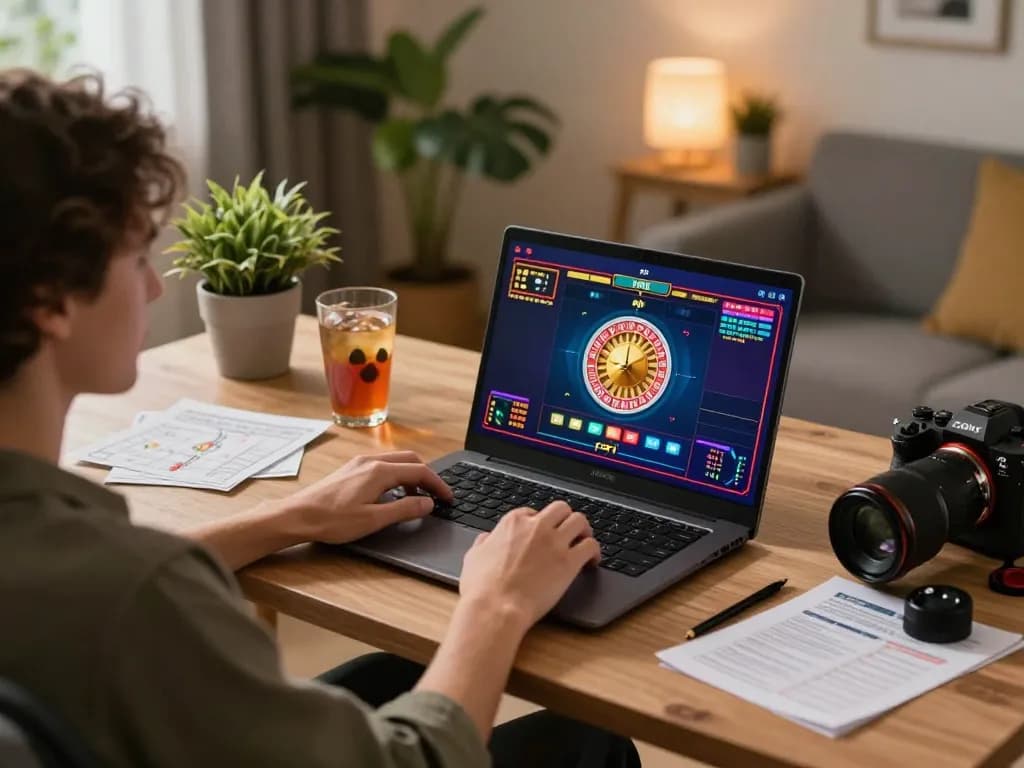 Experience winning strategies at TR88 with an engaging online gaming setup involving roulette.