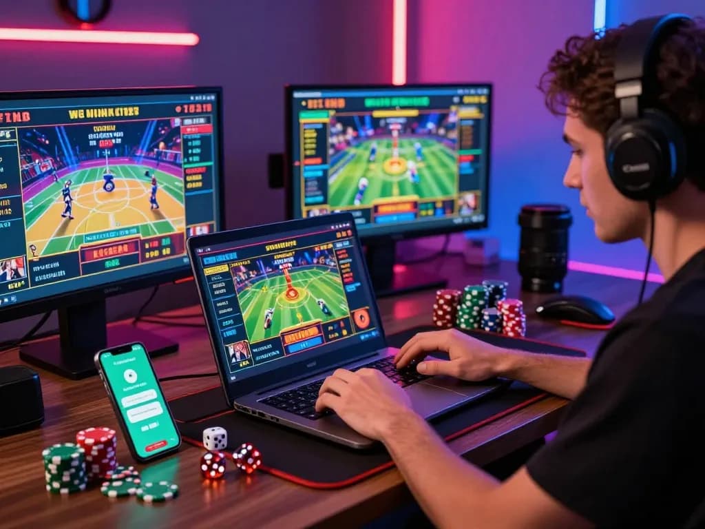 Exciting online gaming experience with uu88 featuring vibrant graphics and a dynamic player in action.