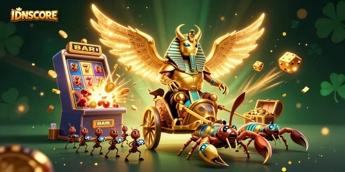 IDNSCORE offers a thrilling experience with vibrant online games and exciting jackpots.