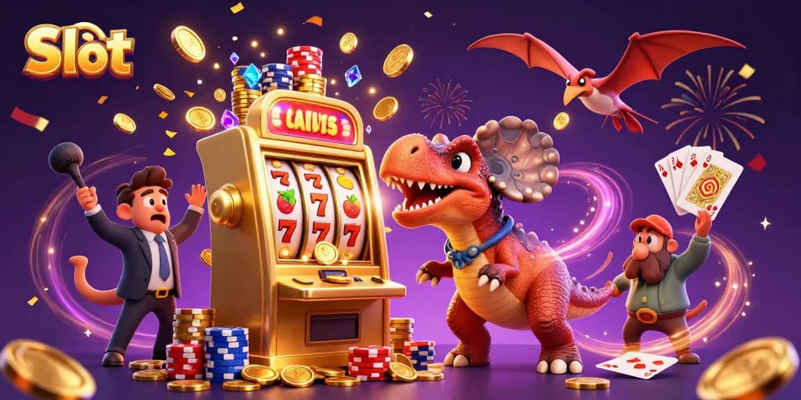 Catch the thrilling Slot action as a pachycephalosaurus wins jackpot coins