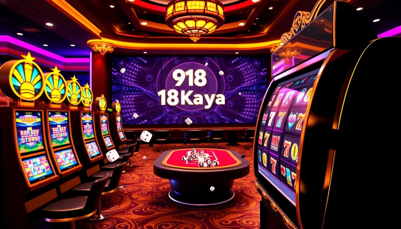 Spin to win on 918Kaya PNG’s vibrant slot machines in an exciting online casino atmosphere.