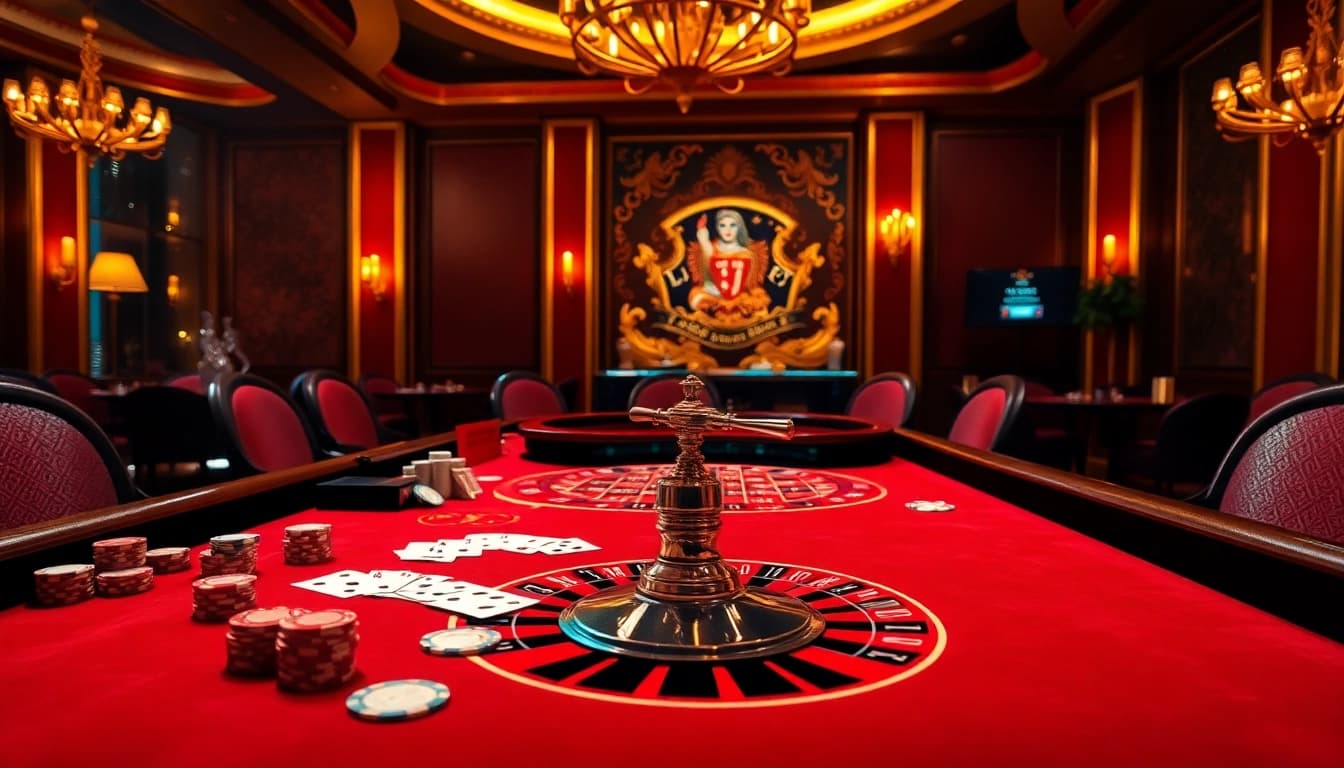 Experience the thrill of qh88 with vibrant casino gaming visuals rich in luxury and excitement.