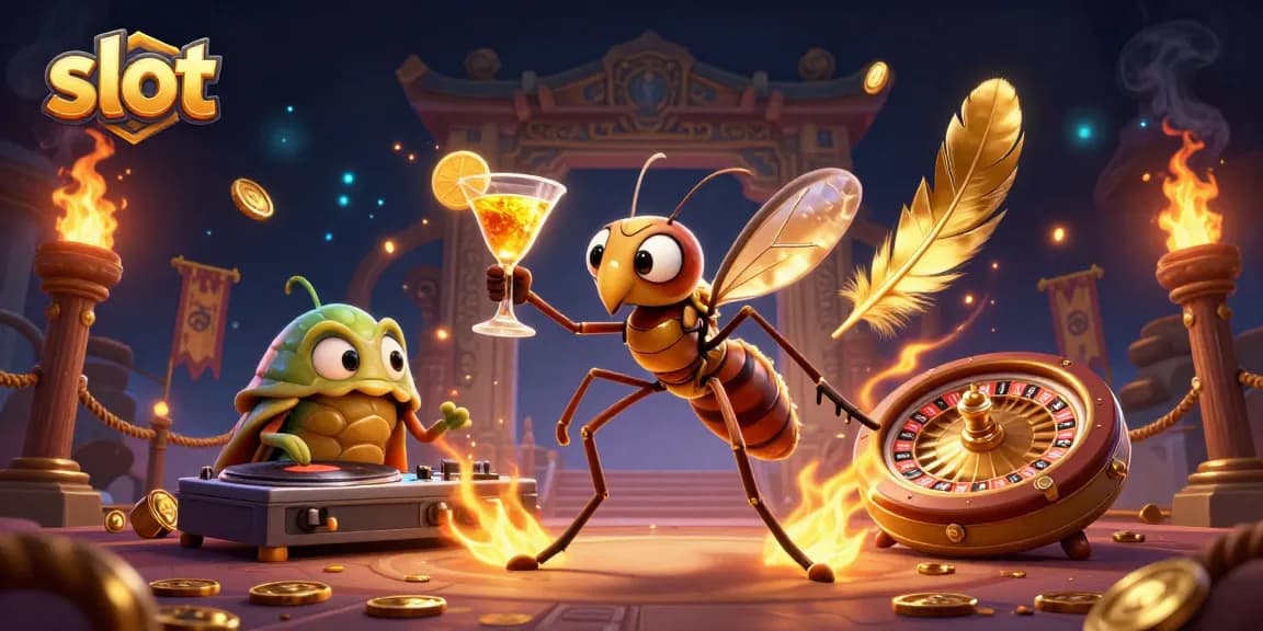 Slot hebat dengan karakter unik yang beraksi dalam dunia kasino yang menakjubkan.