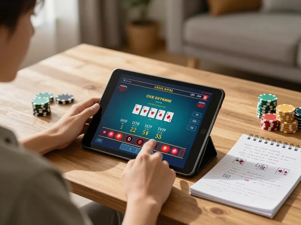 Engage in strategic gameplay at LV88 online casino with live dealer blackjack in a cozy setting.