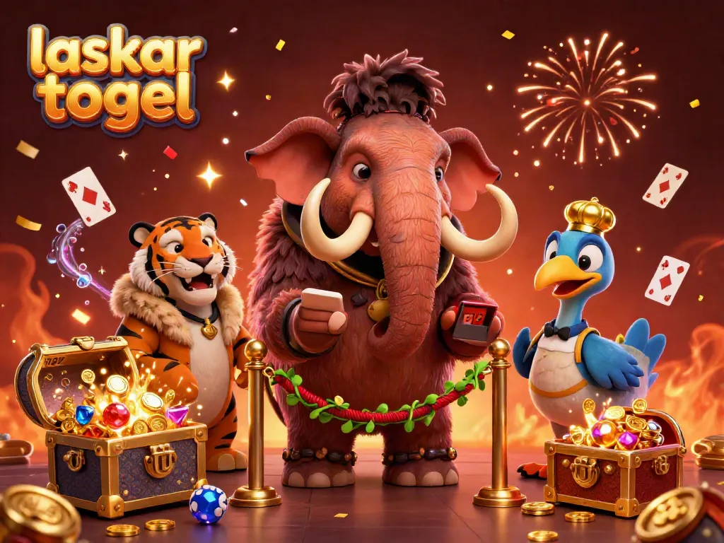 Experience the vibrant excitement of laskar togel with a woolly mammoth casino bouncer and rich gaming elements.