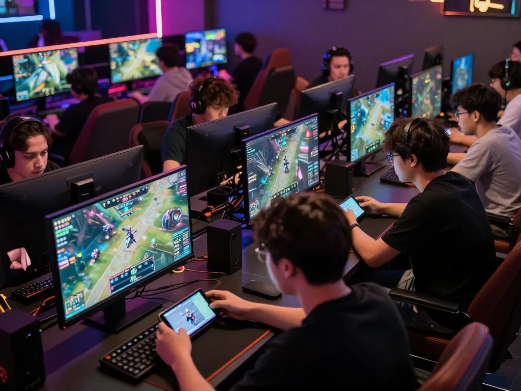tr88 win in esports betting lounge with friends analyzing matches and odds