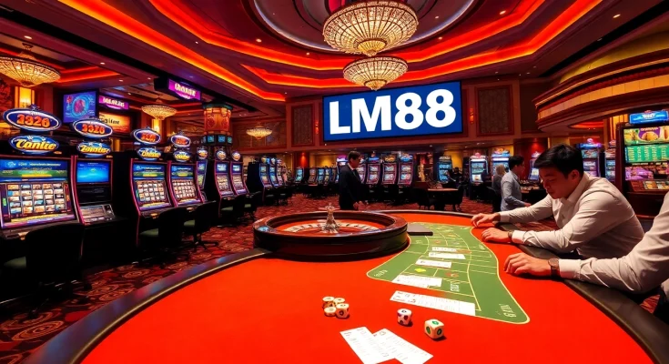 Experience MM88 excitement with vibrant casino visuals and engaging gaming elements.