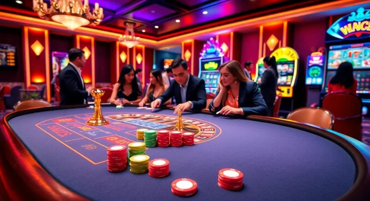 Experience thrilling gameplay at https://jun88app.app/ with our luxurious casino setting.