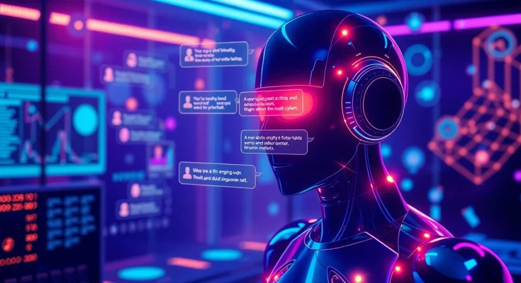 Engaging AI chat interface illustrating interactive conversations related to ai chat porn.