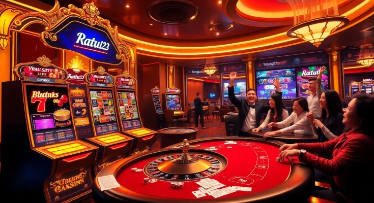 Raih kemenangan mendebarkan di Ratu123, platform slot online yang seru dengan grafis berwarna-warni.