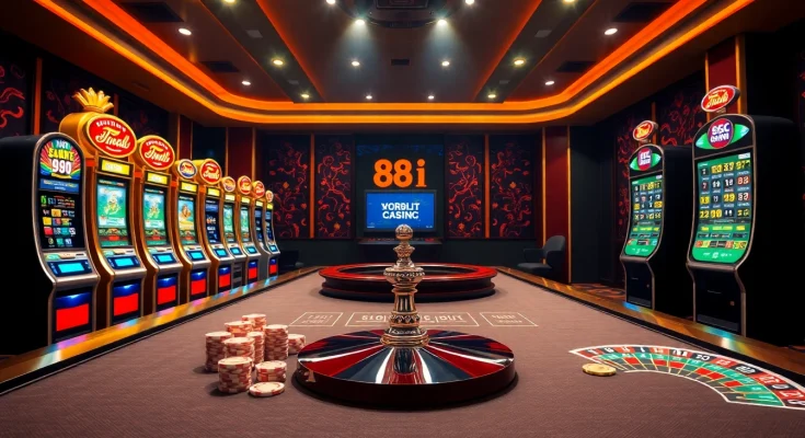 Experience the excitement at the 88I homepage with engaging casino games and possibilities.