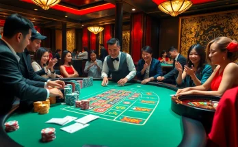 Kèo nhà cái 5 displayed on betting slips as players engage in exciting casino games.